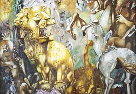 Img_0827_brusilovsky_m._hunting_lions._2005.__oil_on_canvas._125%d1%85125_%d1%81%d0%bc