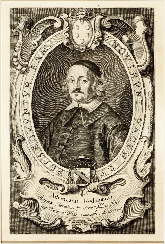 Портрет Johannes Ludovicus comes de nassau. Из серии портретов участников мирной конференции в Мюнстере в 1648 году. 