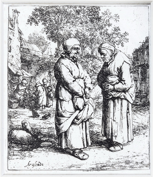 Две сплетницы. 
