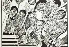 Volovitch_v._grotesque._following_the_leader._2011._etching._edition_330__45x59_cm._-_small