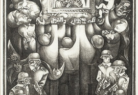Volovitch_v._based_on_b._brecht._fear_and_despair_in_the_third_empire._war._right_part._1970._etching._edition_31