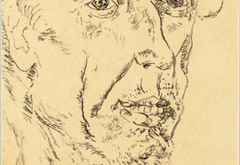 Zasypkin_n._man%e2%80%99s_portrait_%e2%84%9613._1960._pencil_on_paper._28x21_cm.