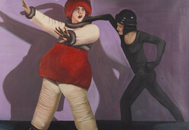 Olga_tobreluts_aprisoner_in_the_caucasus_2007_oil_on_canvas_126x146_cm