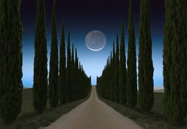 Olga_tobreluts_road_to_clouds_2013_print_on_canvas_laqcquer_142x240_cm